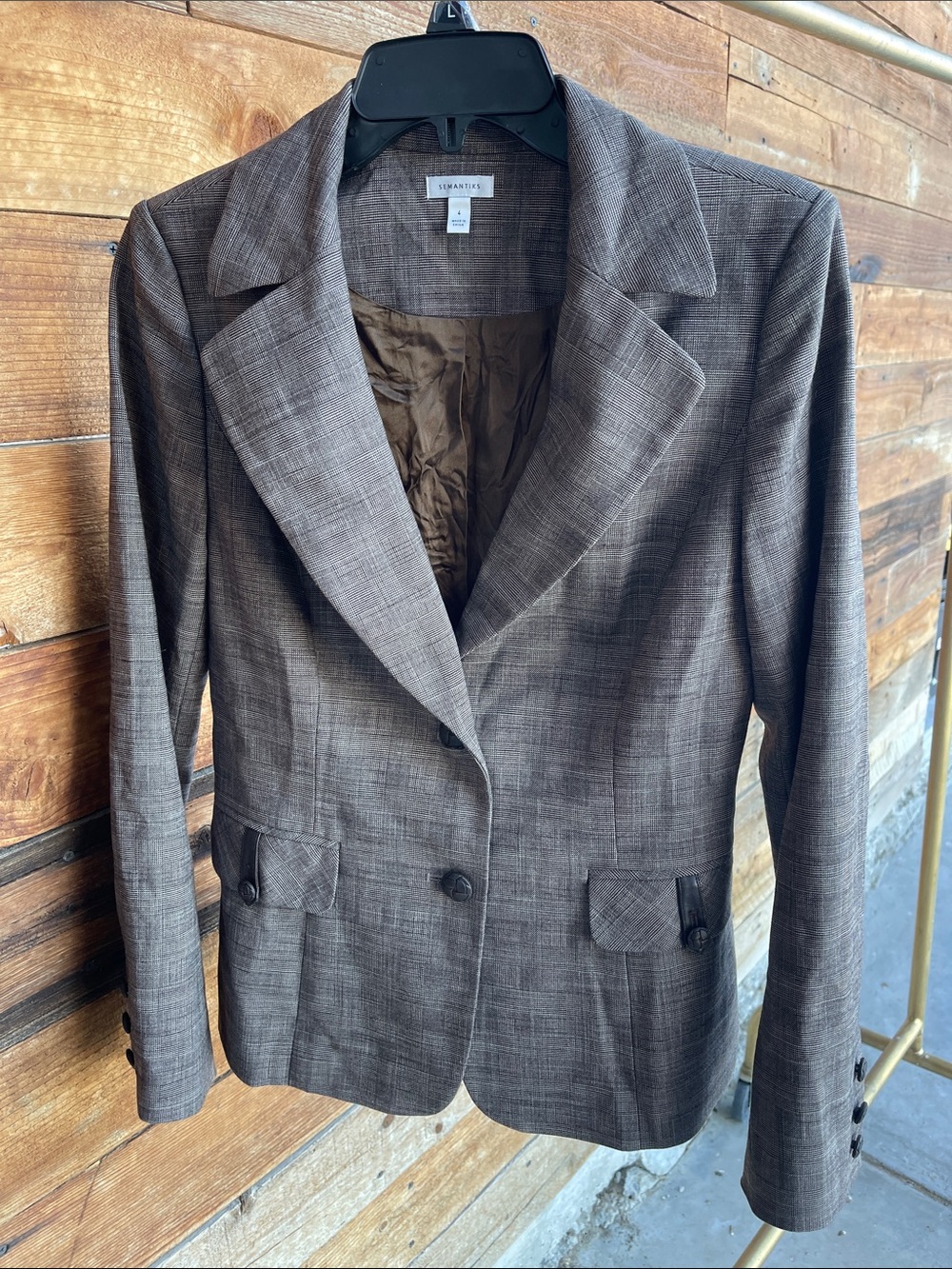 LChic Professor Style Blazer